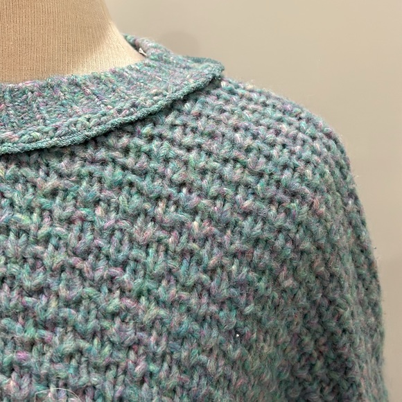 NWOT Free People Mini Sweater Dress / Slouchy Oversized Chunky Knit Z394 - Picture 5 of 7